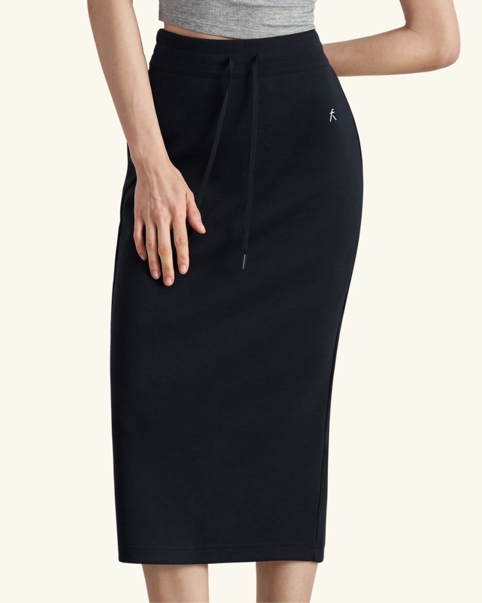 Fit Midi Skirt