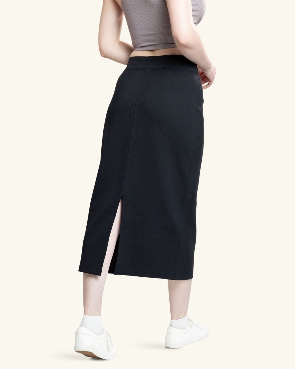 Fit Midi Skirt