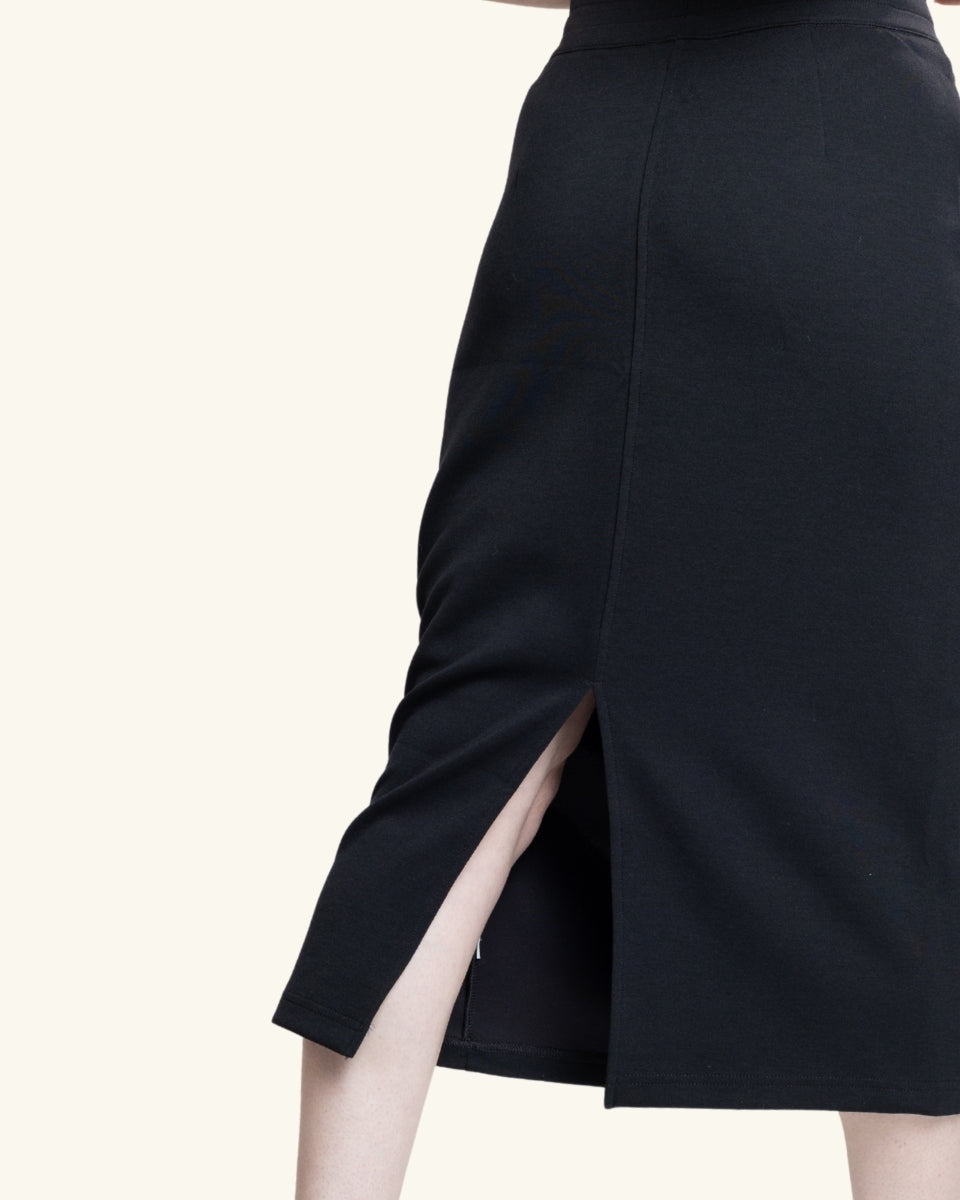 Fit Midi Skirt