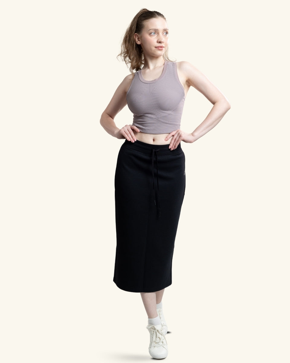 Fit Midi Skirt
