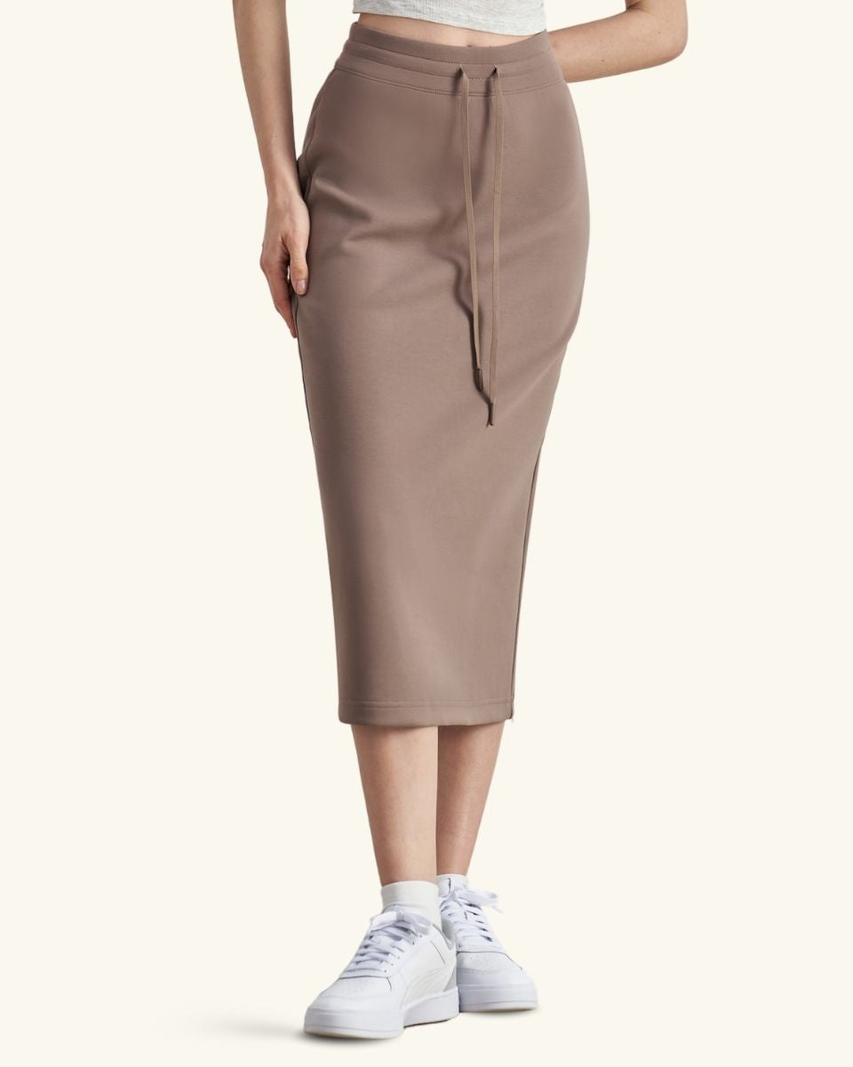 Fit Midi Skirt